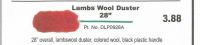 DLP0928A LAMBSWOOL DUSTER